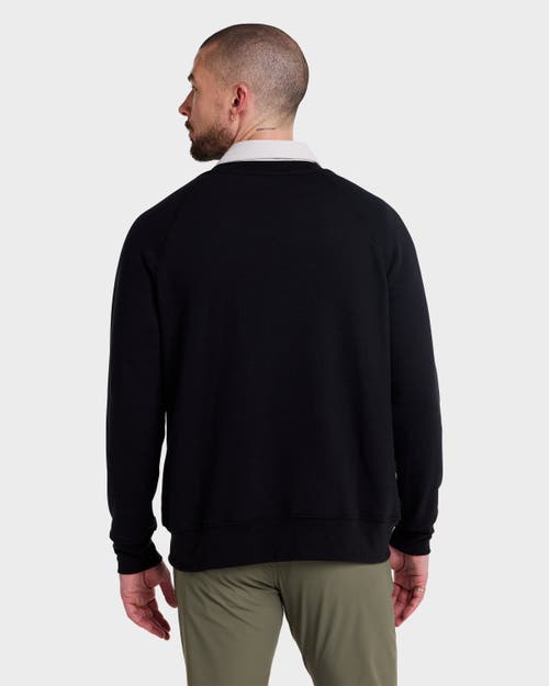 Blanco Clothing Raglan Sweater Super Soft In Black