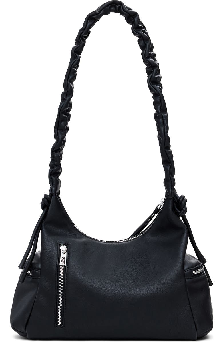 Desigual Faux Leather Shoulder Bag, Alternate, color, Black