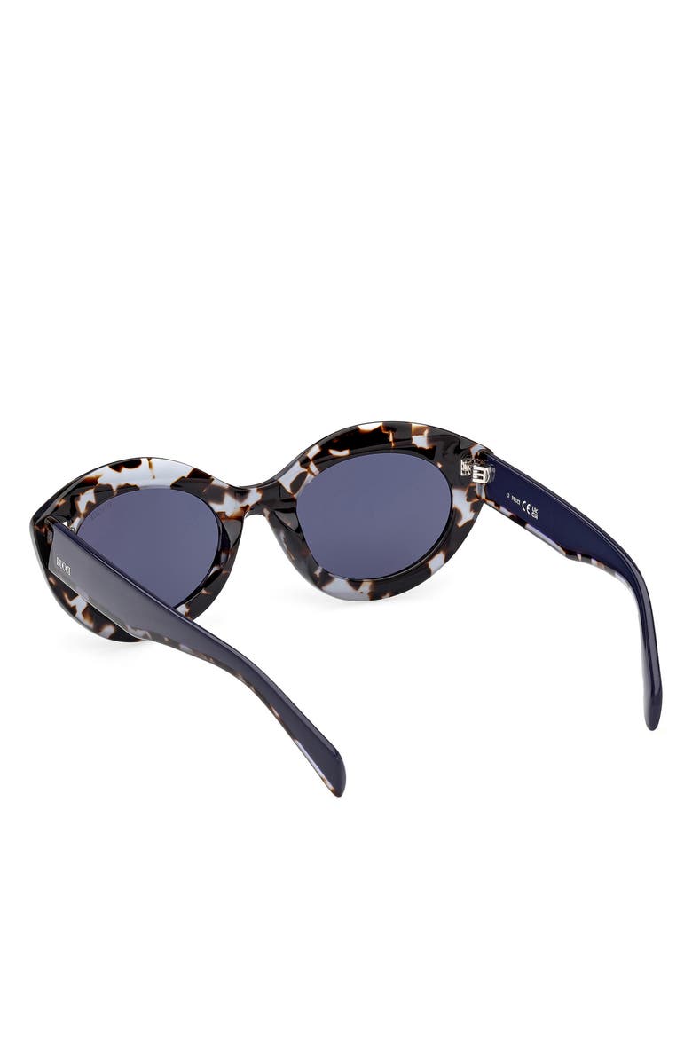 Emilio Pucci 53mm Cat Eye Sunglasses, Alternate, color, 