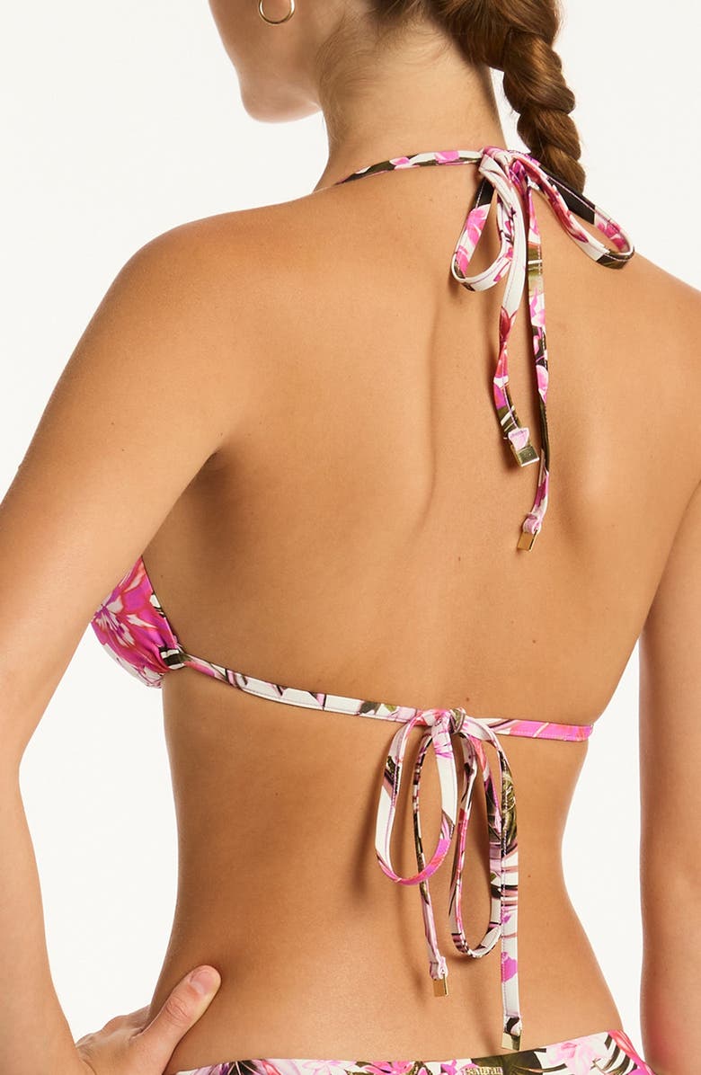 Sea Level Isla D-Cup Triangle Bikini Top, Alternate, color,