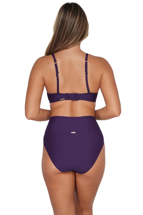 Hannah High Waist Bikini Swim Bottoms