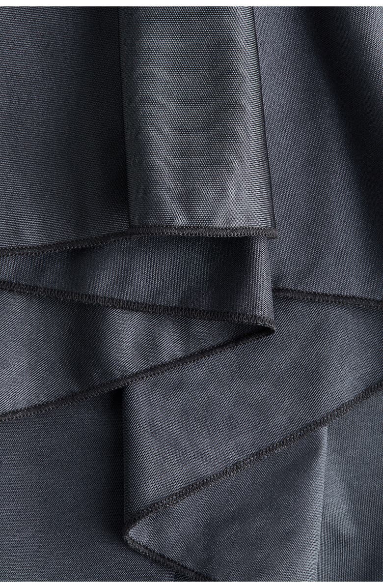 H&M Asymmetric Cape Top, Alternate, color, Dark Gray