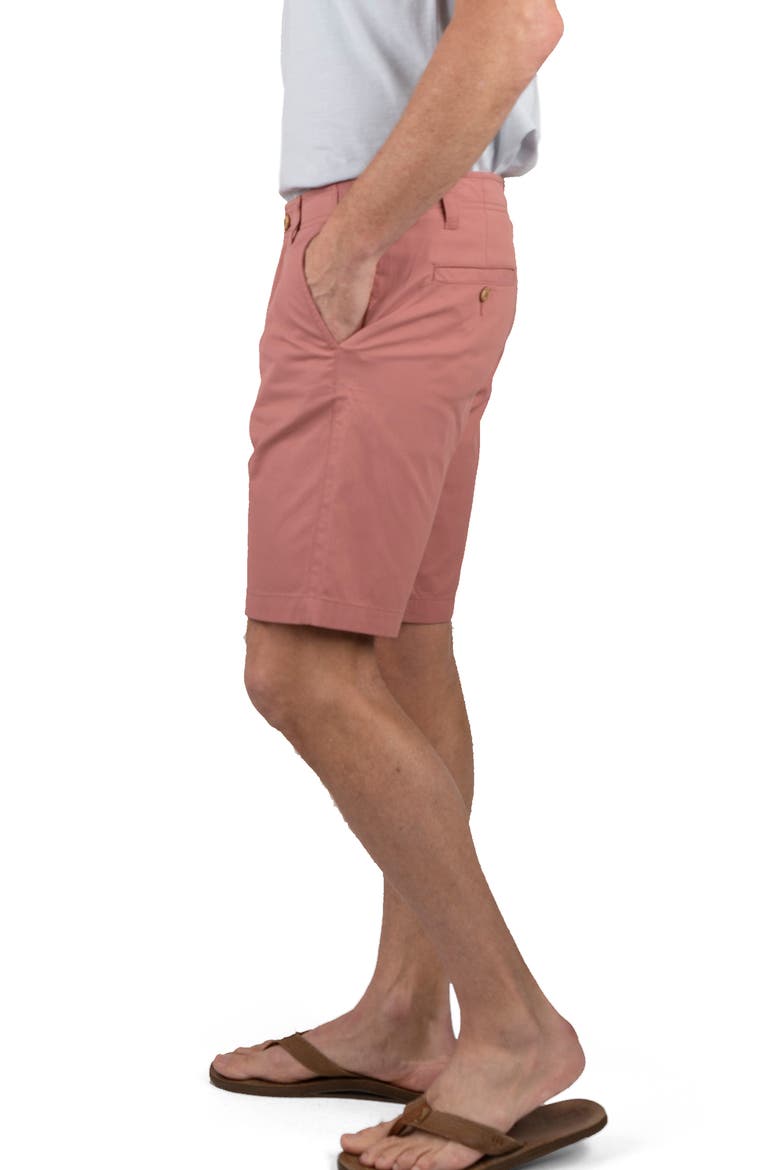 Performance Chino Shorts, Alternate, color, DUSTY ROSE