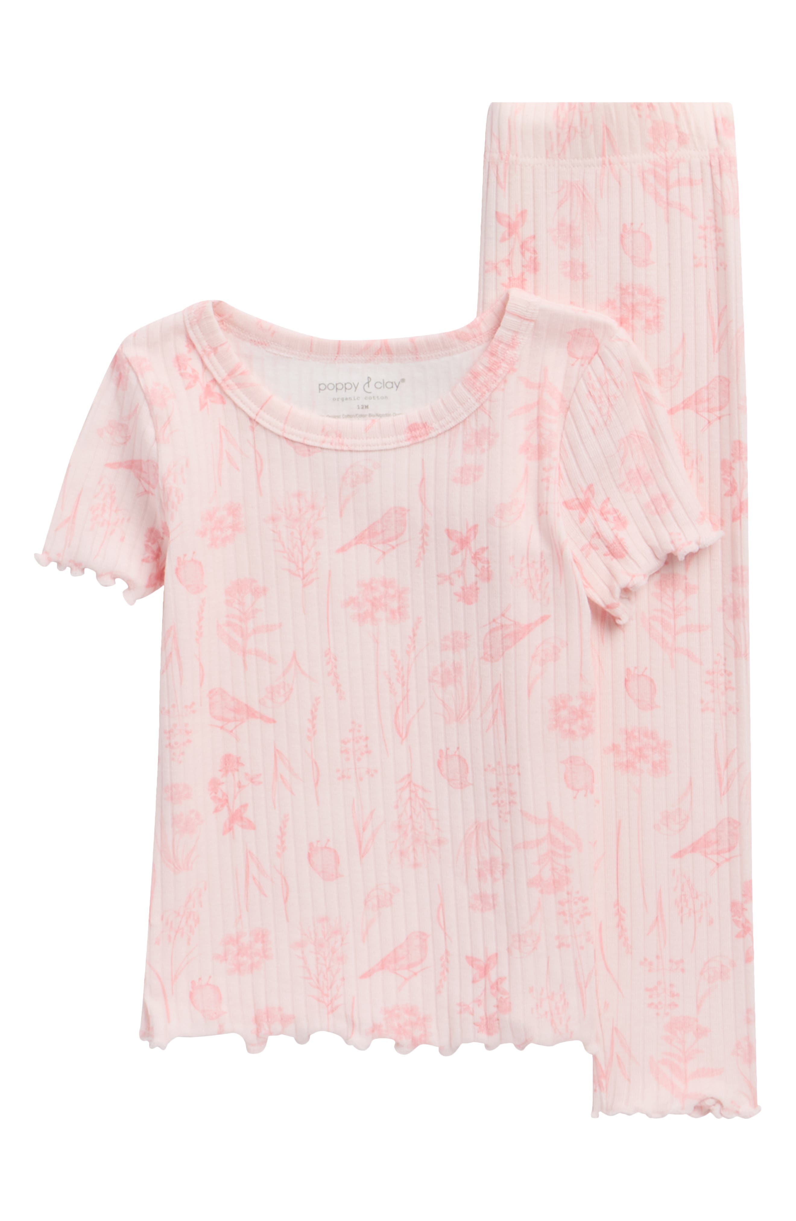 Poppy & Clay Print Long Pajamas
