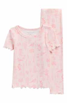 Poppy & Clay Print Long Pajamas