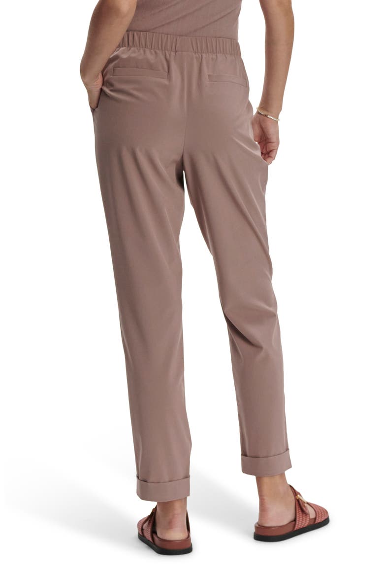 Alana Slim Tapered Pants, Alternate, color, ANTLER