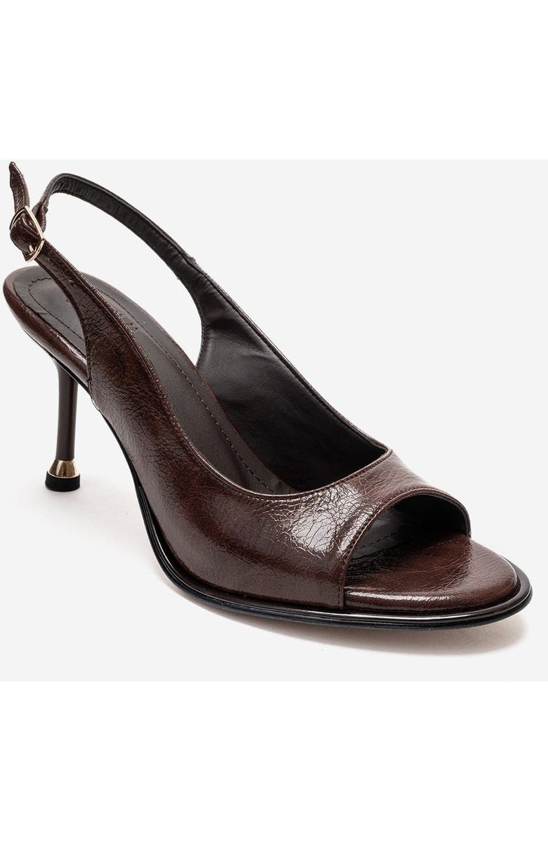 Prologue Shoes Iselin Stiletto Sandal, Alternate, color, Brown