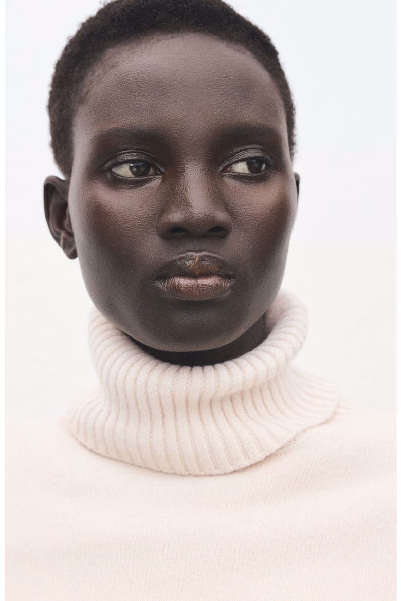 Turtleneck Sweater, Alternate, color, ECRU