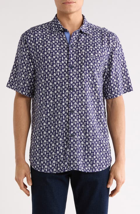 Veracruz Print Button Front Shirt