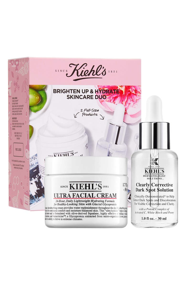 Kiehl's Since 1851 Brighten Up & Hydrate Skin Care Set USD $88 Value, Alternate, color,