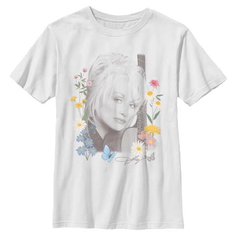 Boys' Wildflowers Portrait Short Sleeve T-shirt
