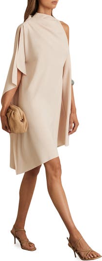 【海外限定】REISSワンピース☆Ivory Ellery One Shoulder Drape 海外限定】REISSワンピース☆Ivory Ellery One Shoulder Drape