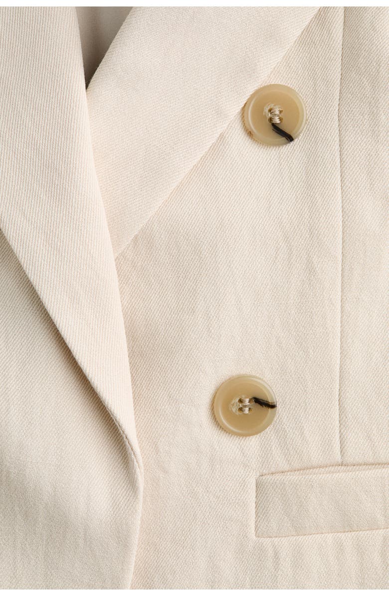 H&M Blazer, Alternate, color, Light Beige
