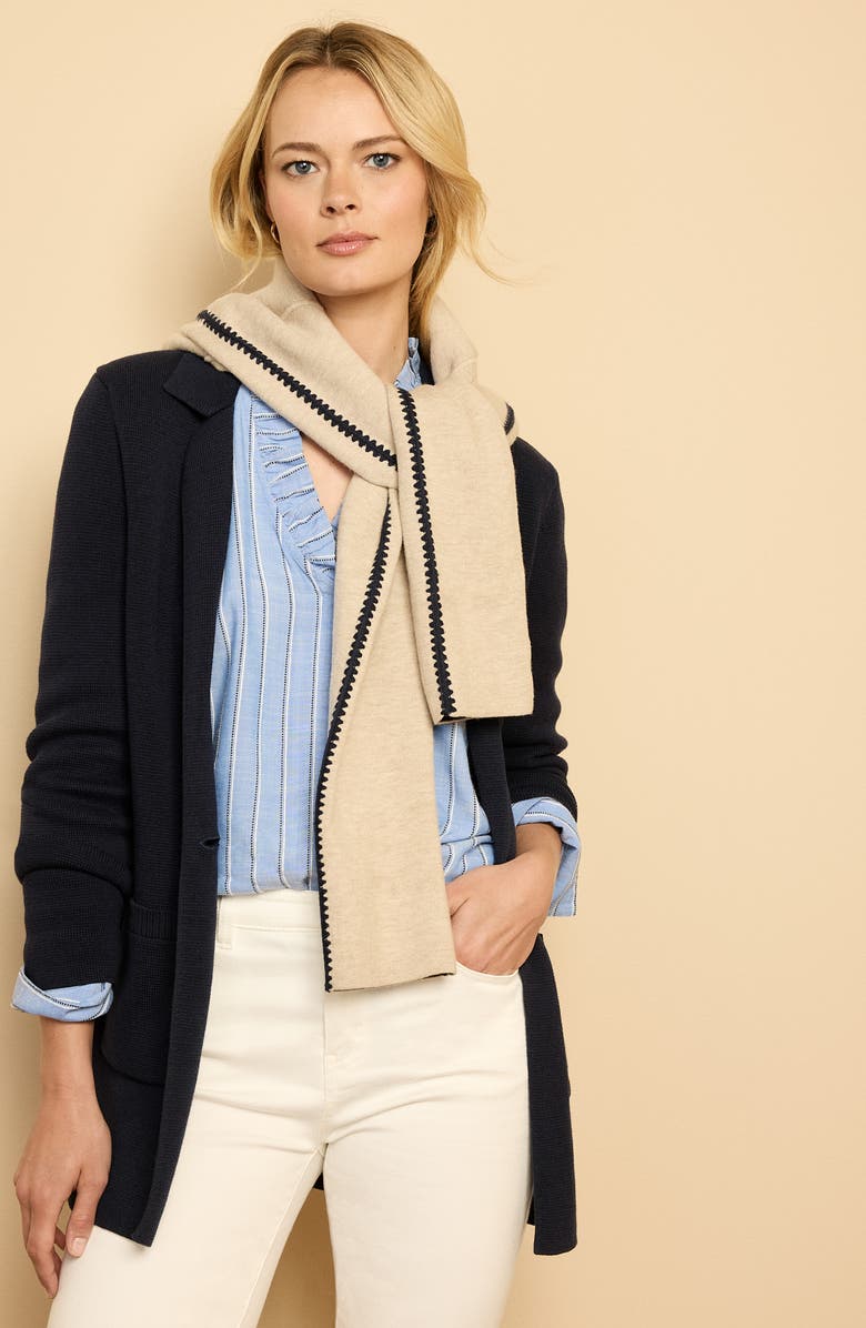 NIC+ZOE Knit Blazer, Alternate, color, Black Onyx