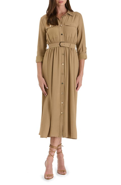 Belted Shirtdress