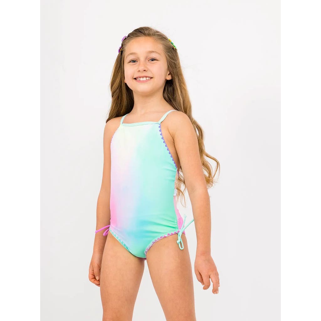 LIMEAPPLE LIMEAPPLE GRADIENT PRINTED ONE PIECE SWIMSUIT