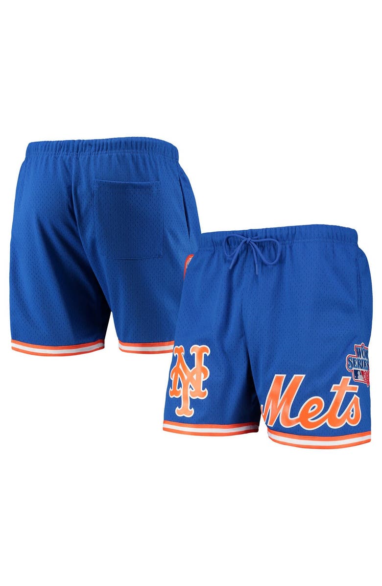 PRO STANDARD Men's Pro Standard Royal New York Mets 1986 World Series Mesh Shorts, Alternate, color, Royal