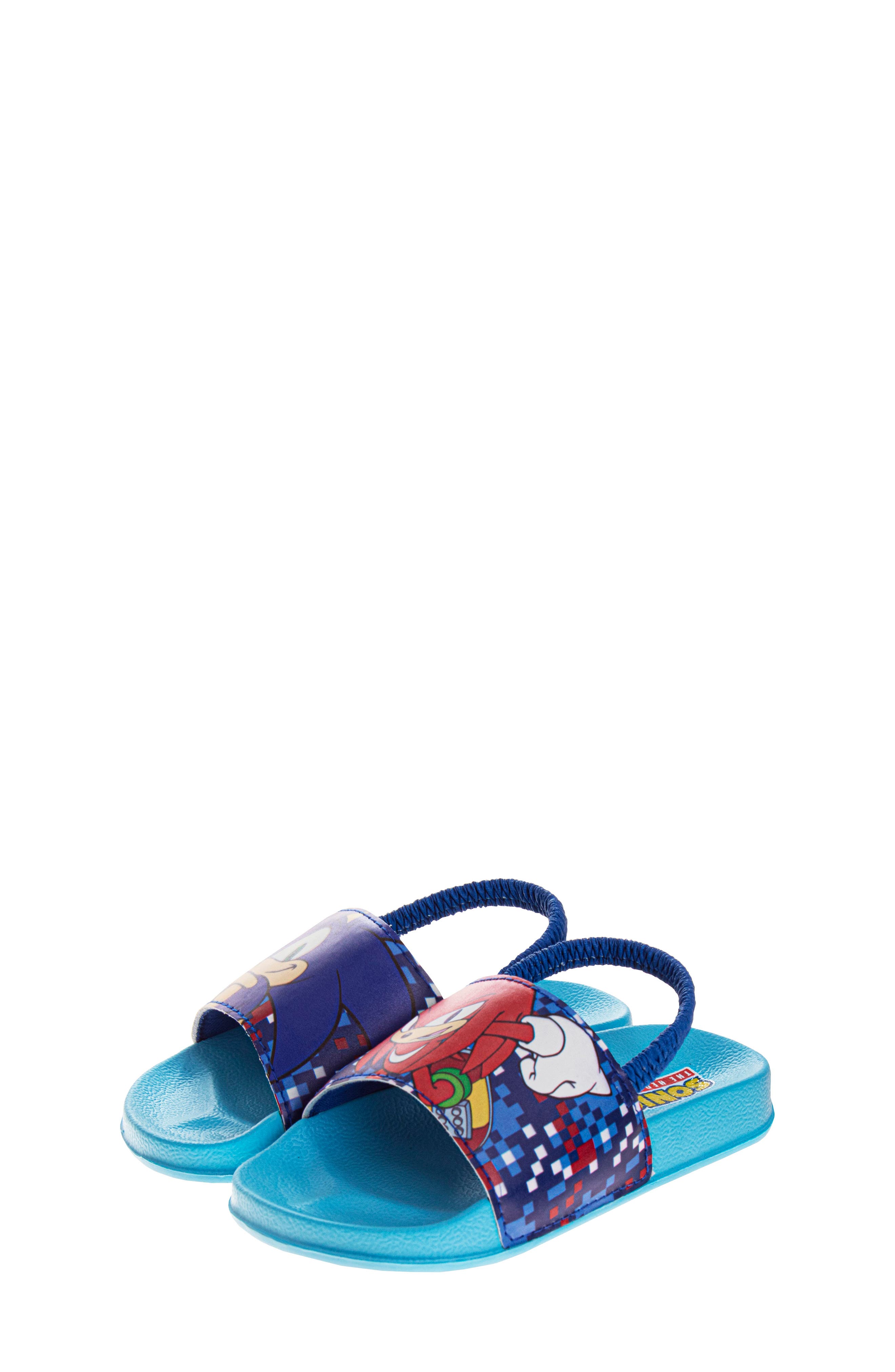 Kids' Mismatched Slingback Sandal, Main, color, BLUE