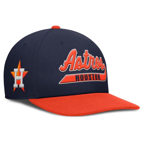 Men's Nike Navy/Orange Houston Astros Pro Performance Snapback Hat