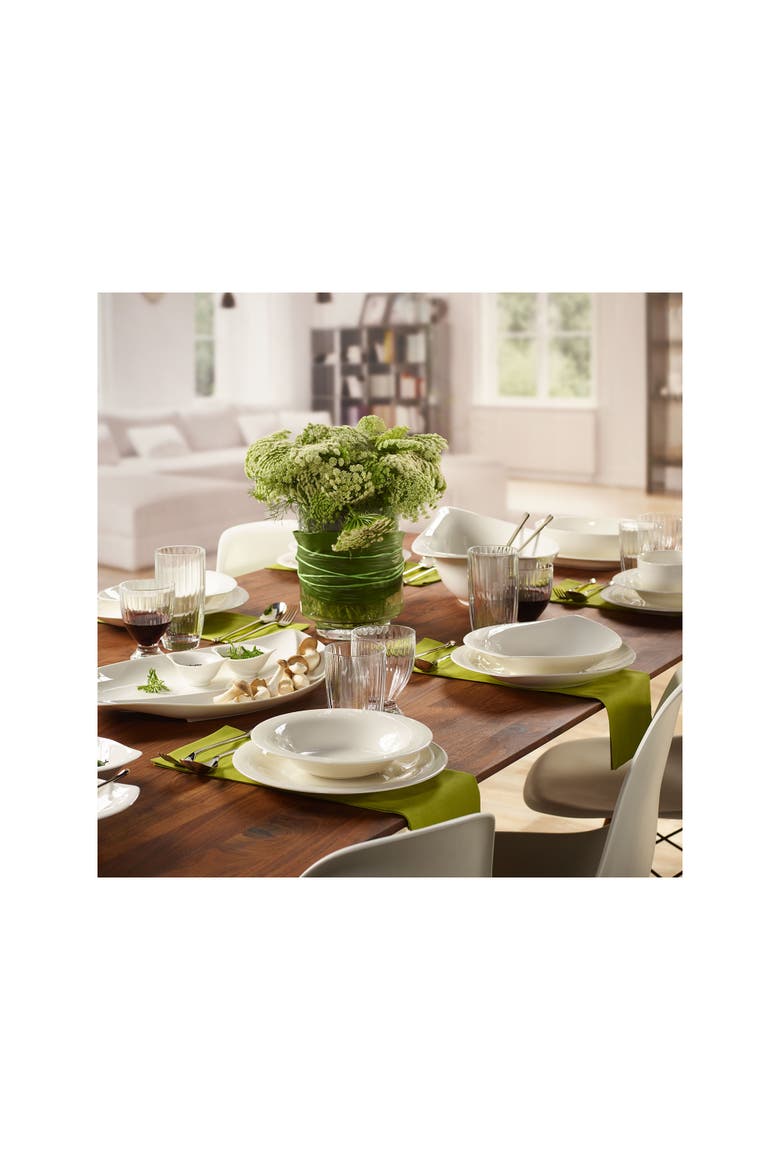New Cottage Basic Dinner Plate, Alternate, color, white