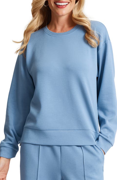 Palm Voyage Side Zip Sweatshirt