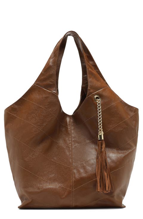 Large Sonya Leather Hobo