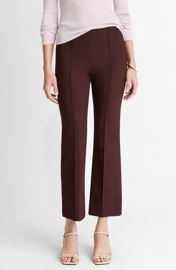 Vince Pintuck Pleat Crop Flare Pants | Nordstrom