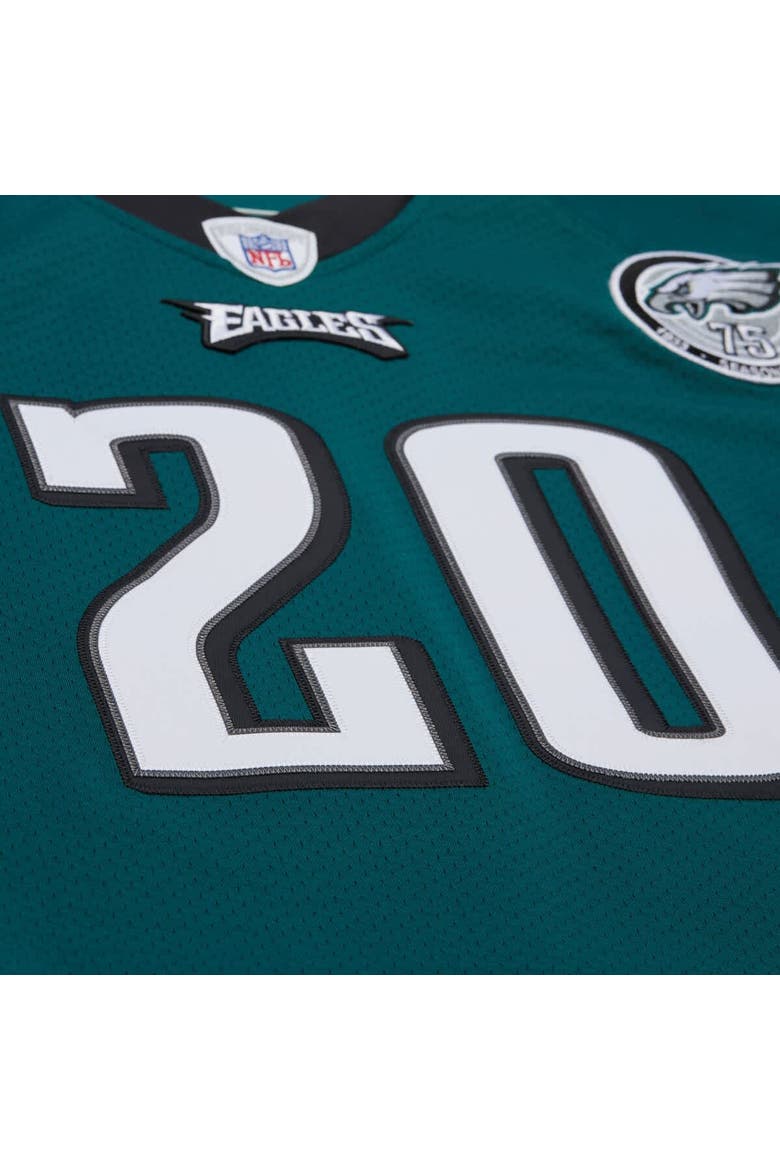 Men's Mitchell & Ness Brian Dawkins Green Philadelphia Eagles 2007 Authentic Throwback Retired Player Jersey, Alternate, color, Green