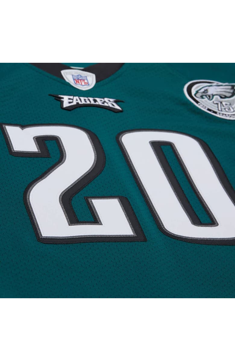 Mitchell & Ness Men's Mitchell & Ness Brian Dawkins Green Philadelphia Eagles 2007 Authentic Throwback Retired Player Jersey, Alternate, color, Green