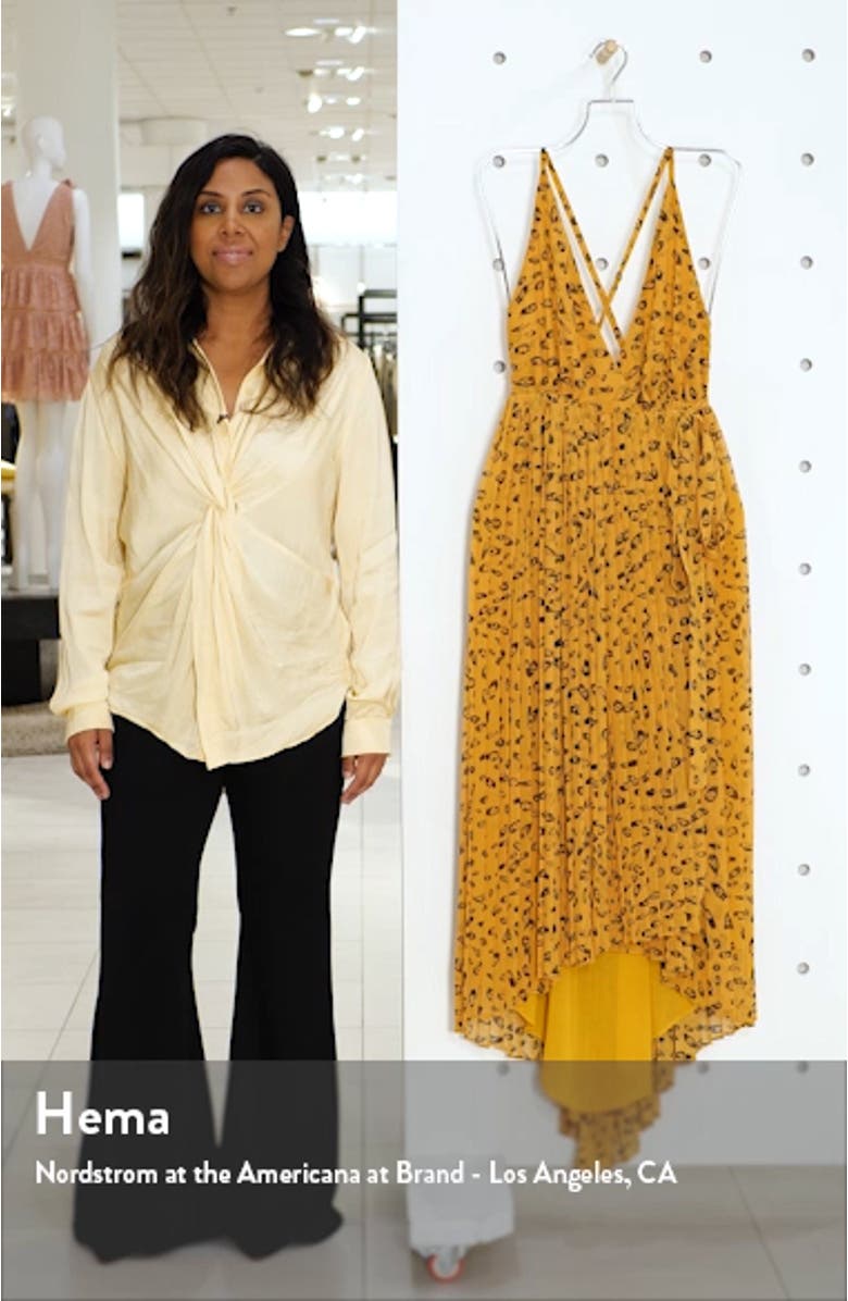 Leopard Print Wrap Dress, sales video thumbnail