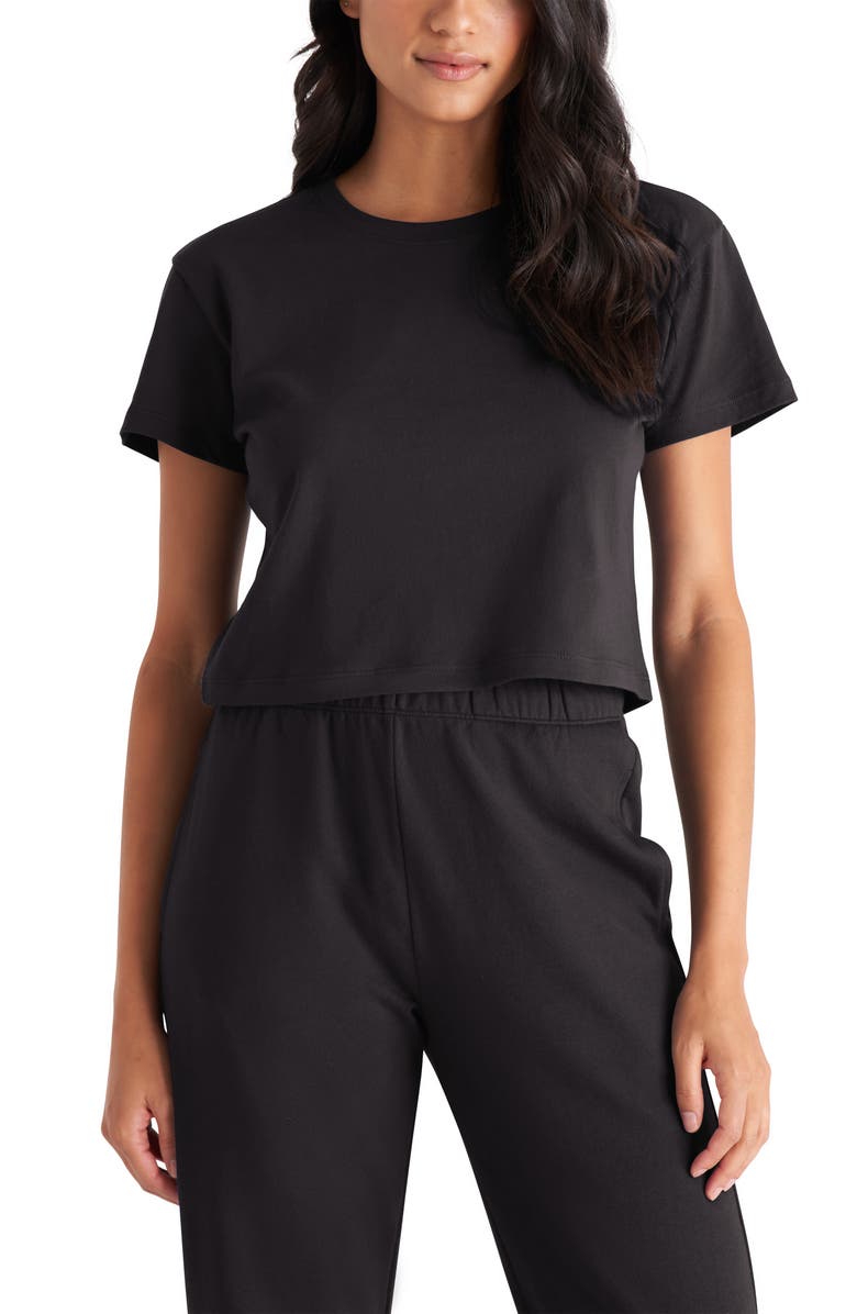 The Standard Stitch The Crop Top, Main, color, Vintage Black