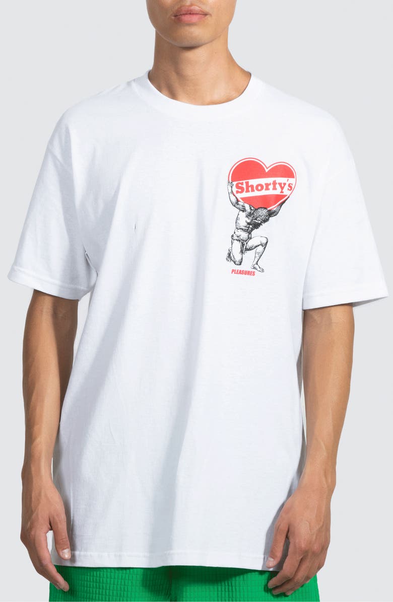 PLEASURES Atlas Cotton Graphic T-Shirt, Main, color, 