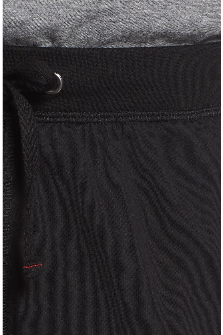 Peruvian Pima Cotton Shorts, Alternate, color, BLACK