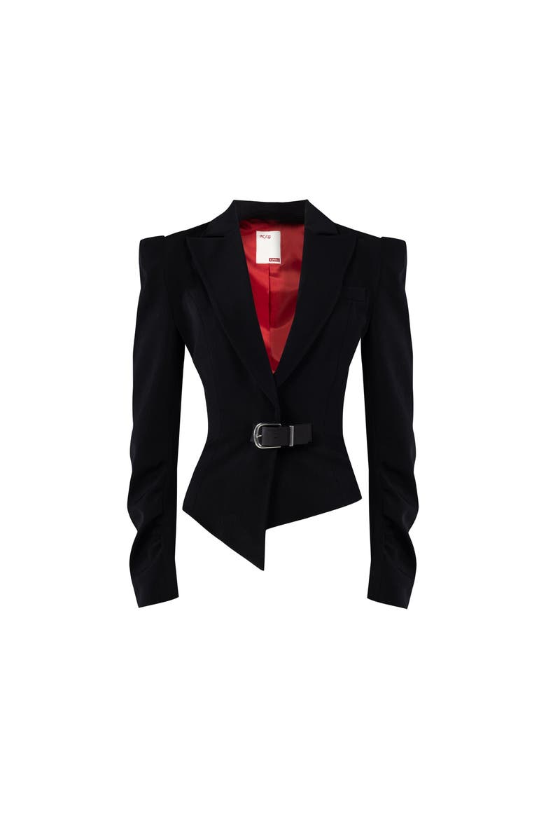 PCFG Wool Blend Your *Itch Fitted Blazer Jacket, Alternate, color, Black