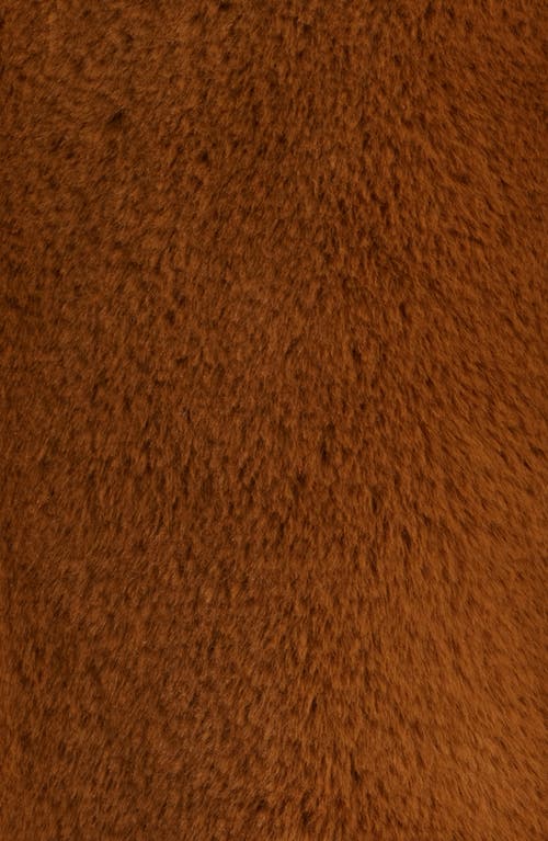 Ugg(r) Faux Fur Jacket In Brown