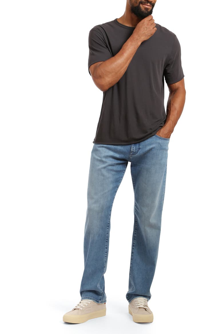 Zach Straight Leg Jeans, Alternate, color, LIGHT TONAL BRUSHED SUPER
