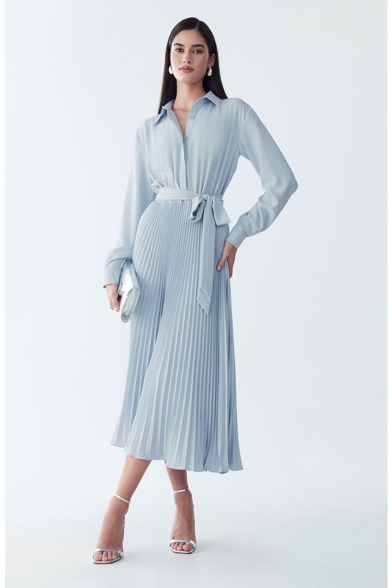 Mckenzi Midi Dress, Alternate, color, Sky