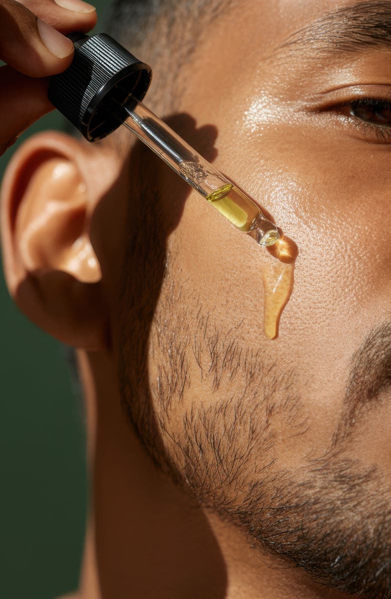 HIMistry Naturals Moringa Face & Beard Cleansing Oil, Alternate, color, 