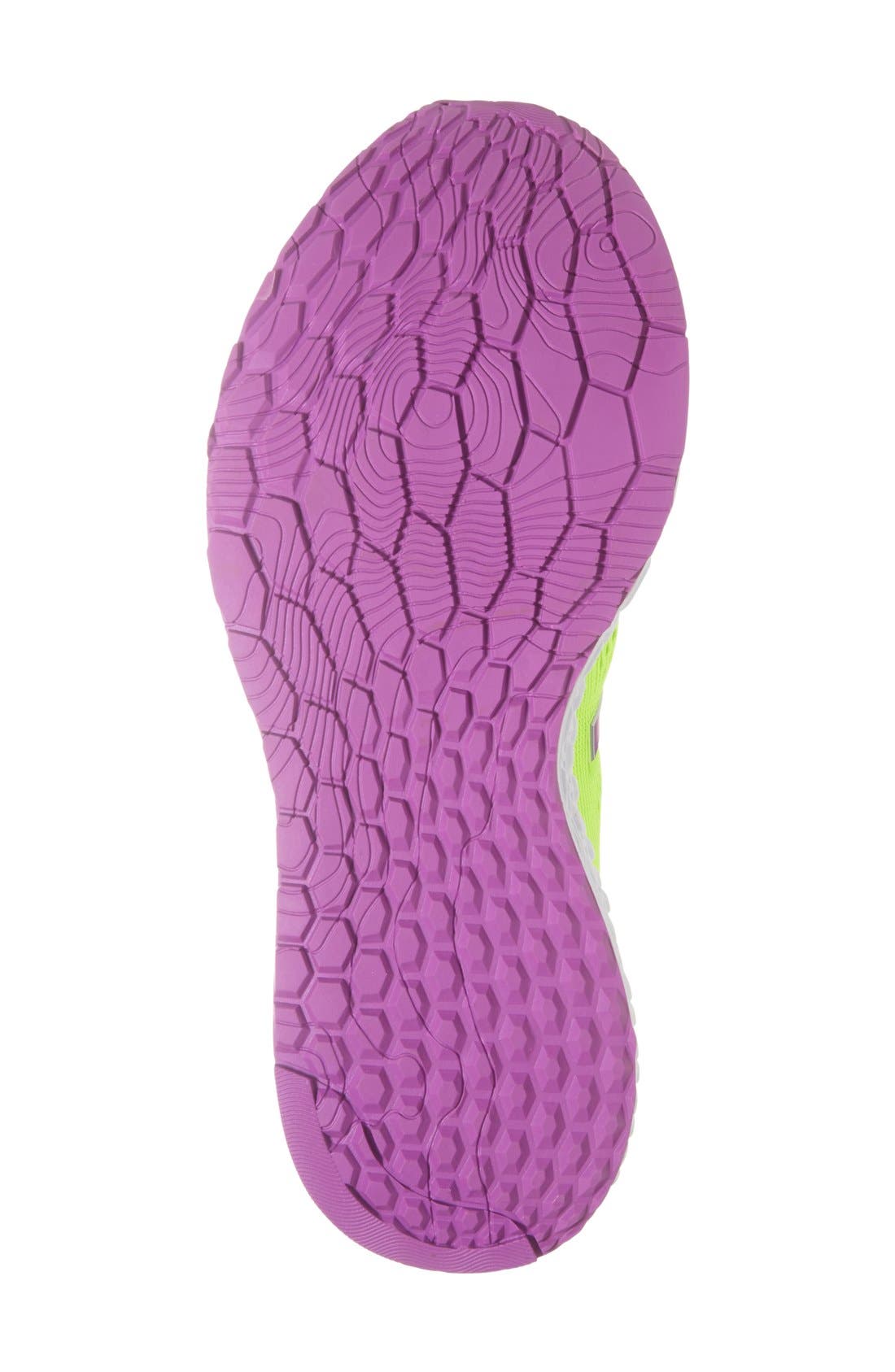 'Zante v2 - Fresh Foam' Running Shoe, Alternate, color, GREEN/ PINK