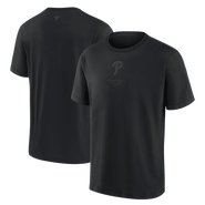 FANATICS Men's Fanatics Philadelphia Phillies Black Out Heavyweight T-Shirt