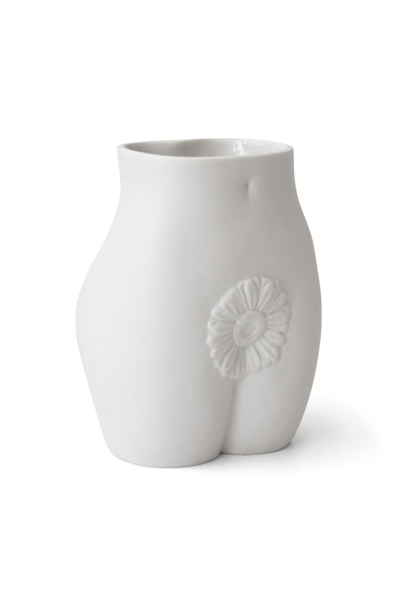 Edie Vase, Alternate, color, White