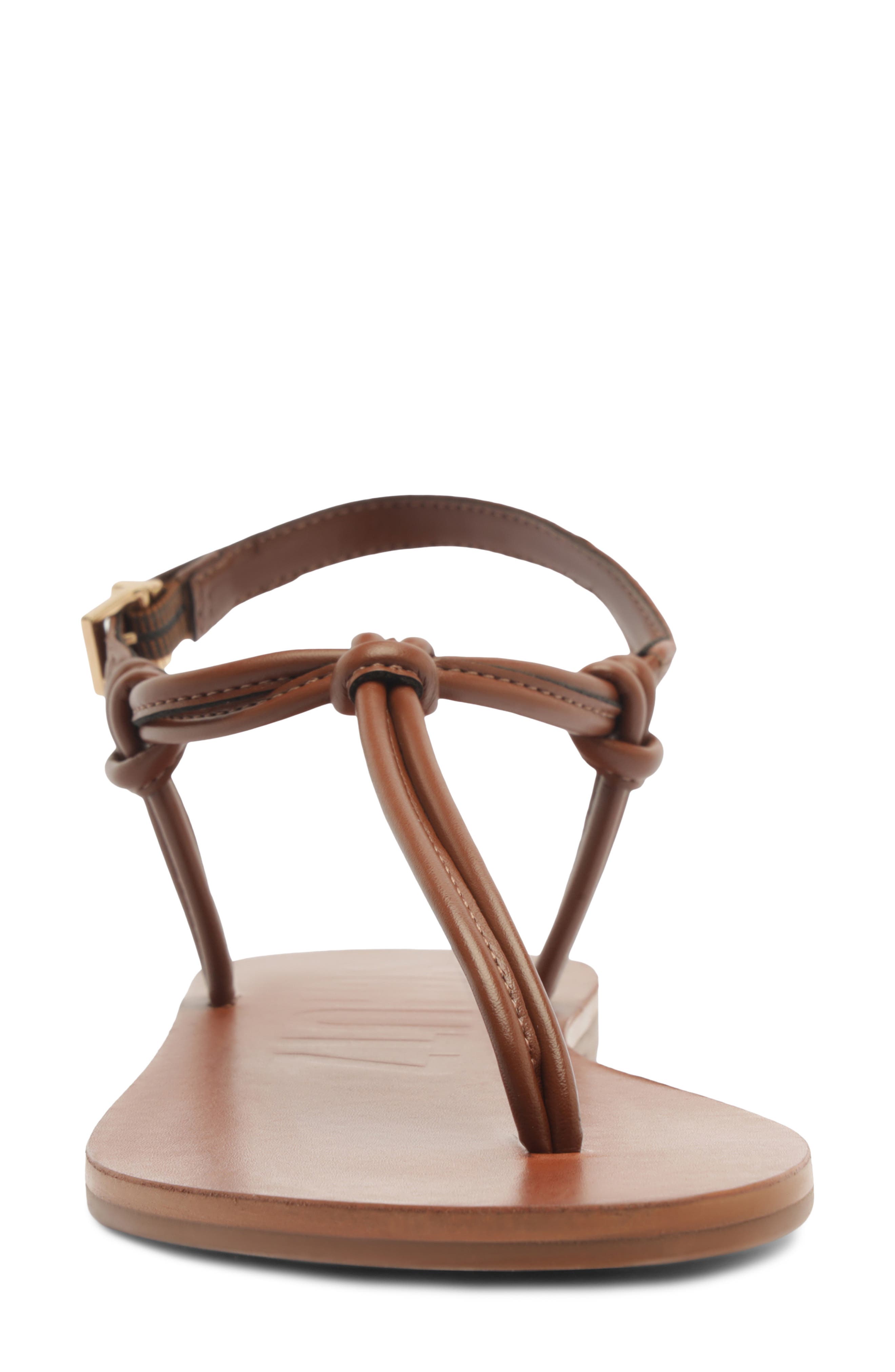 Nina Ankle Strap Sandal, Alternate, color, COGNAC