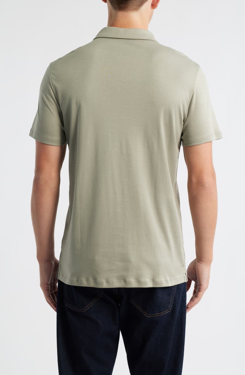 Robert Barakett Georgia Zip Polo, Alternate, color, Dried Sage