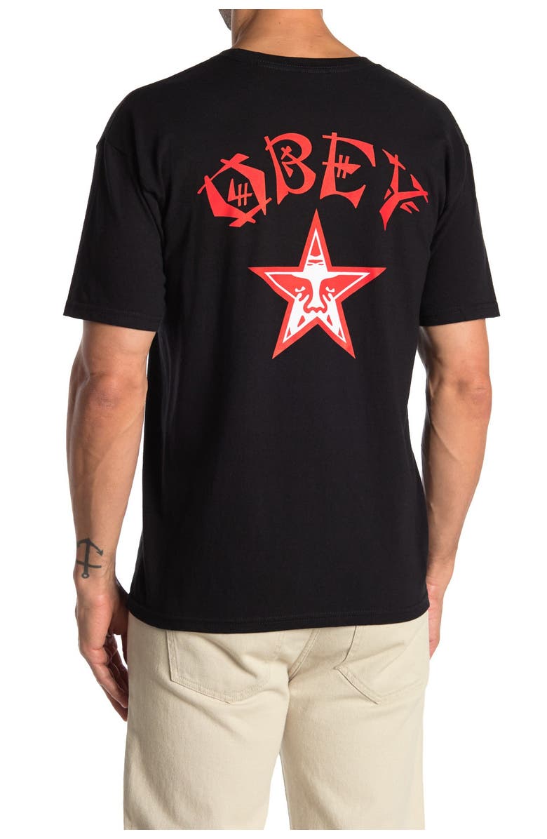 Obey Tokyo Tee, Alternate, color, 