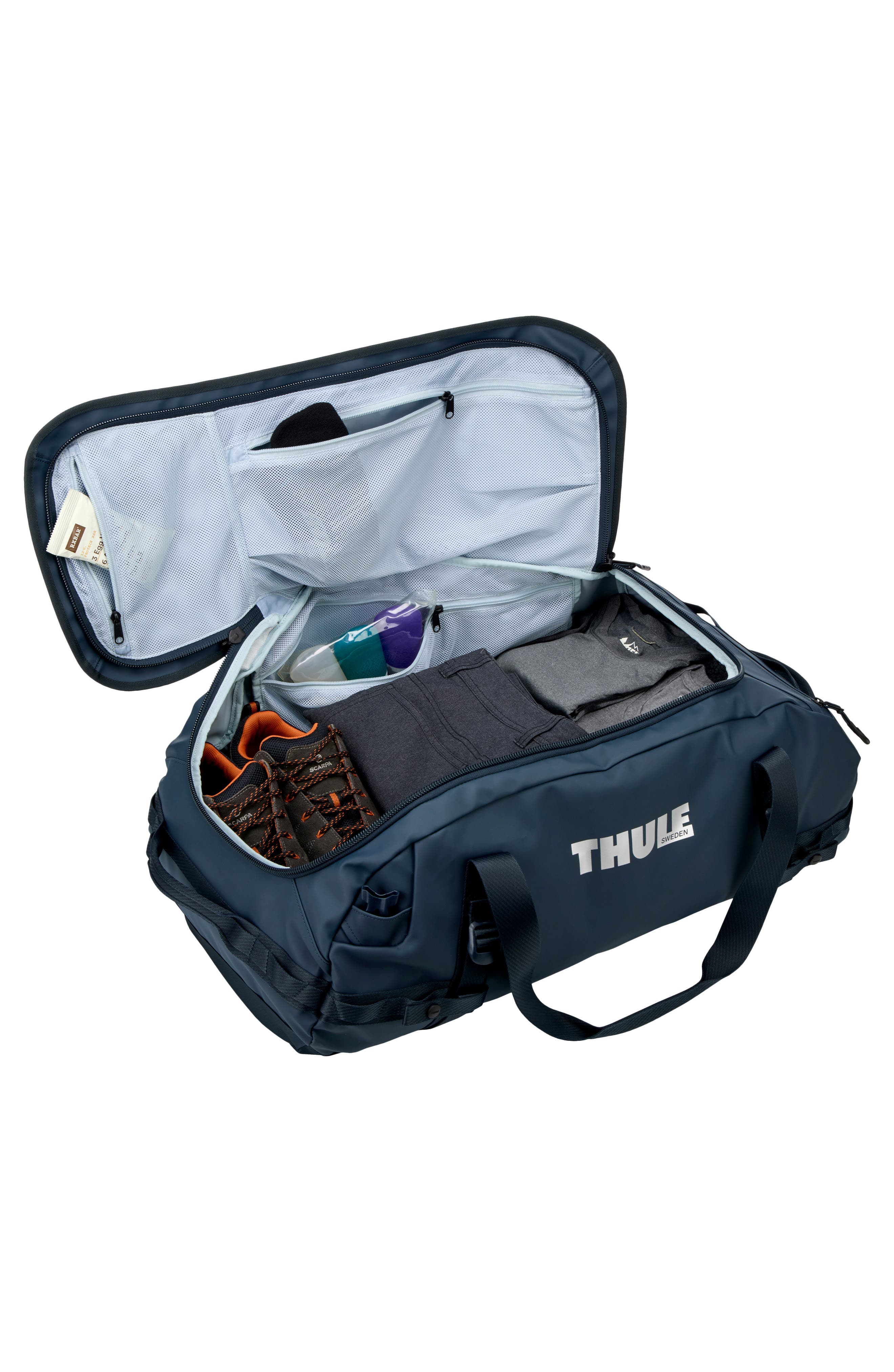 Chasm 70L Duffle Bag, Alternate, color, DARKEST BLUE