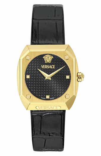 Ren Leather Strap Watch, 35mm x 37mm