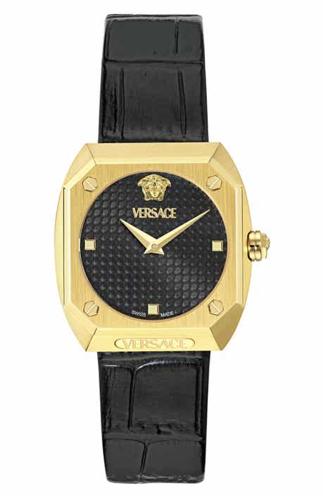 Ren Leather Strap Watch, 35mm x 37mm