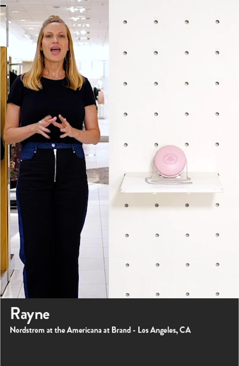 Macaroon Leather Shoulder Bag, sales video thumbnail