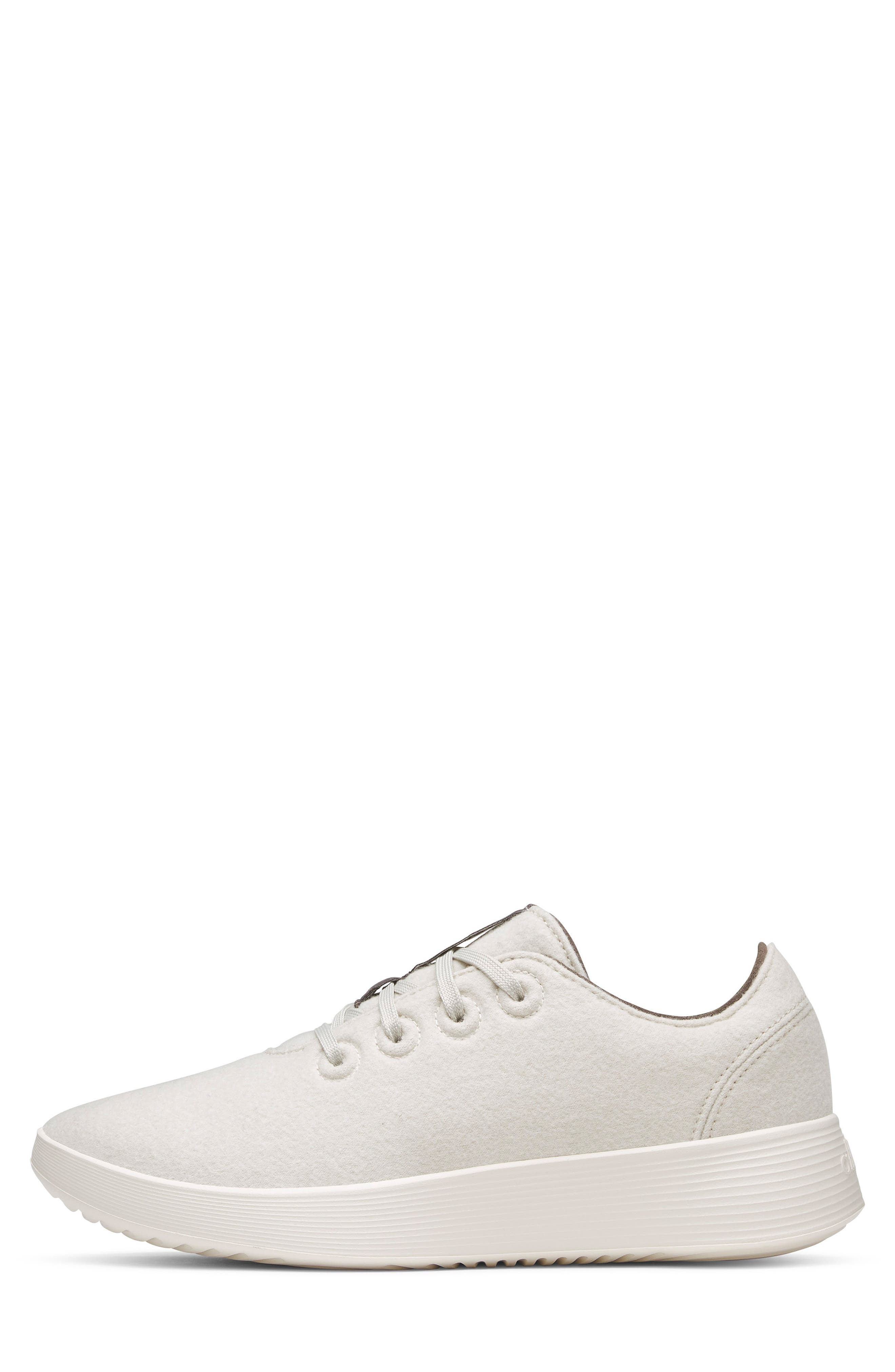 Allbirds Wool Runner Go Sneaker, Alternate, color, Weathered White/ Twilight