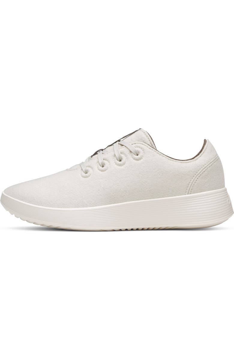 Allbirds Wool Runner Go Sneaker, Alternate, color, Weathered White/ Twilight